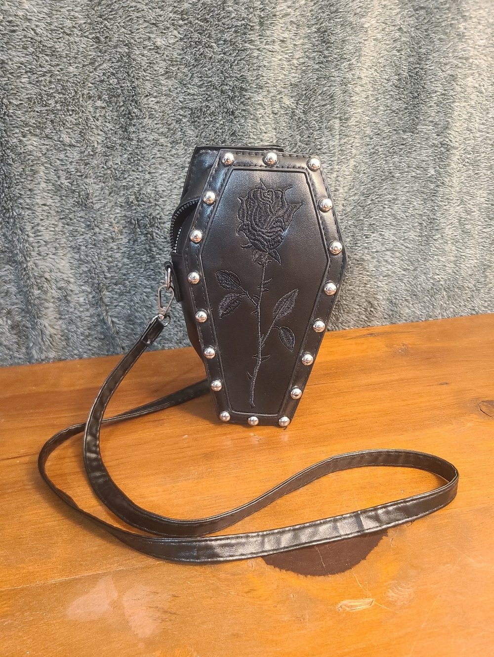 Studded Coffin Purse